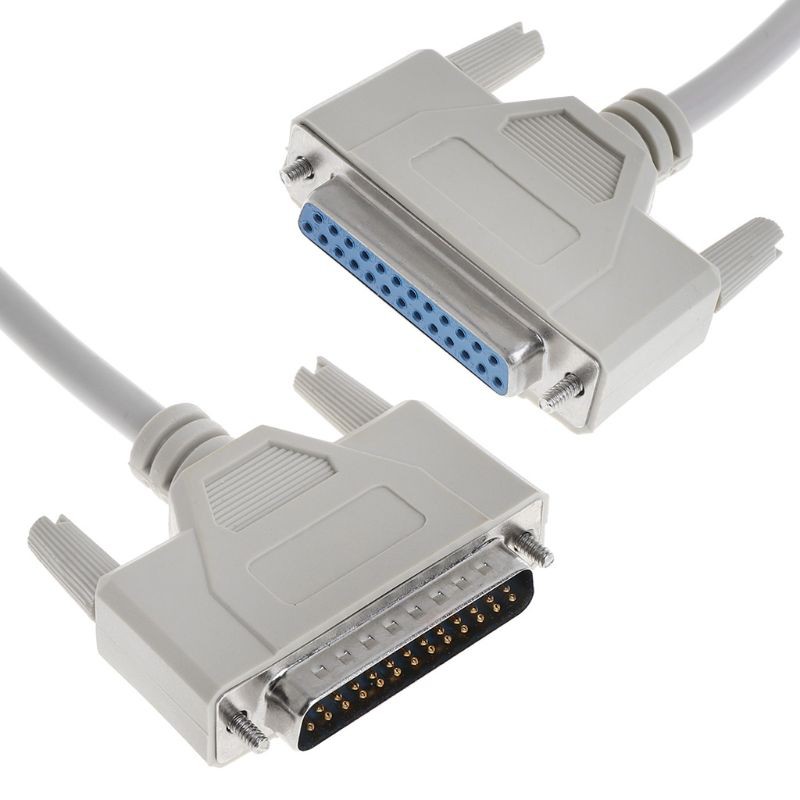 Dây cáp nối máy in Db25 từ đầu cắm sang ổ cắm 25 chấu 3m 1.5m