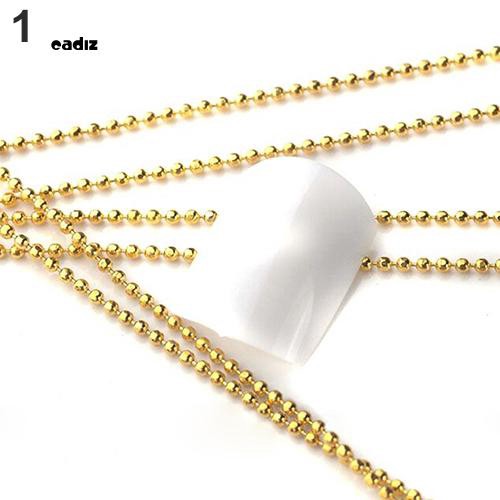 Chuỗi hạt 3D dài 5m trang trí móng tay tiện dụng