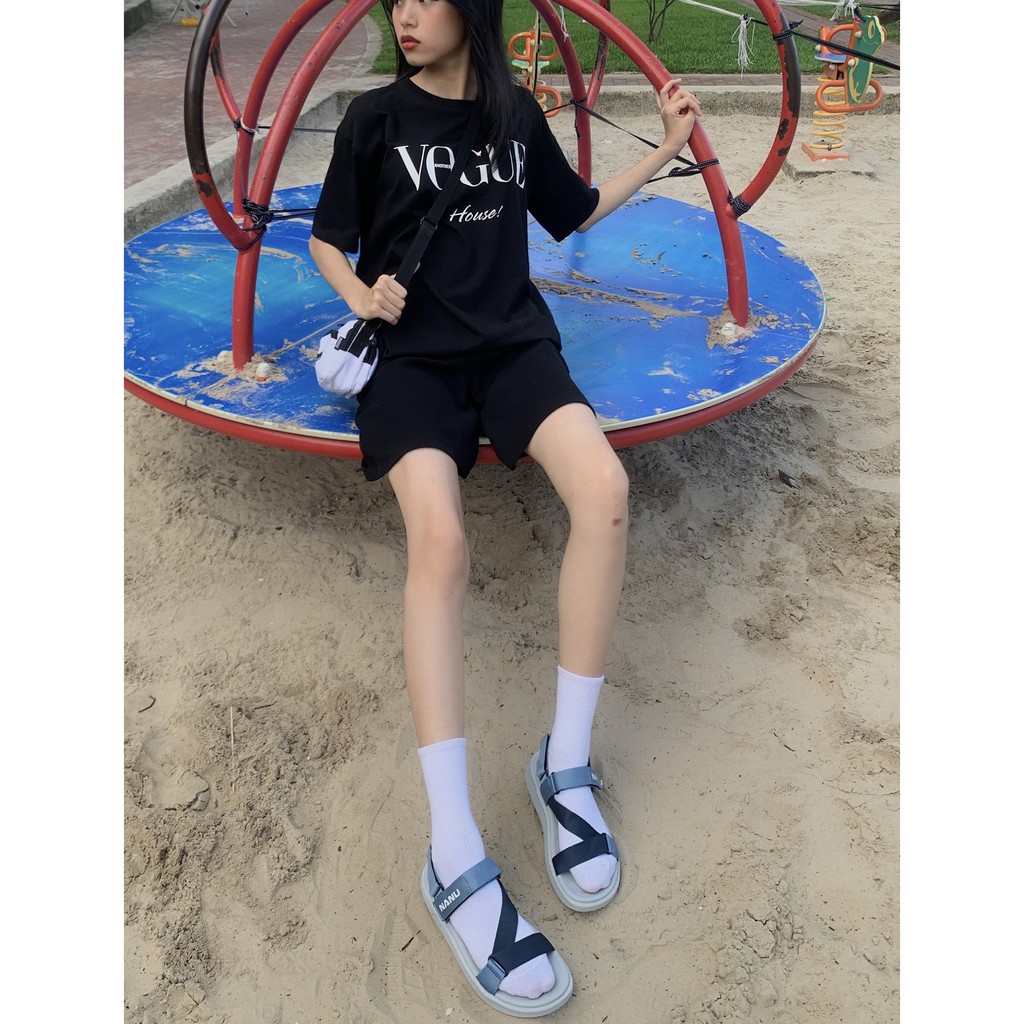 Giày Sandal Nữ 08 Nanu Quai Chéo