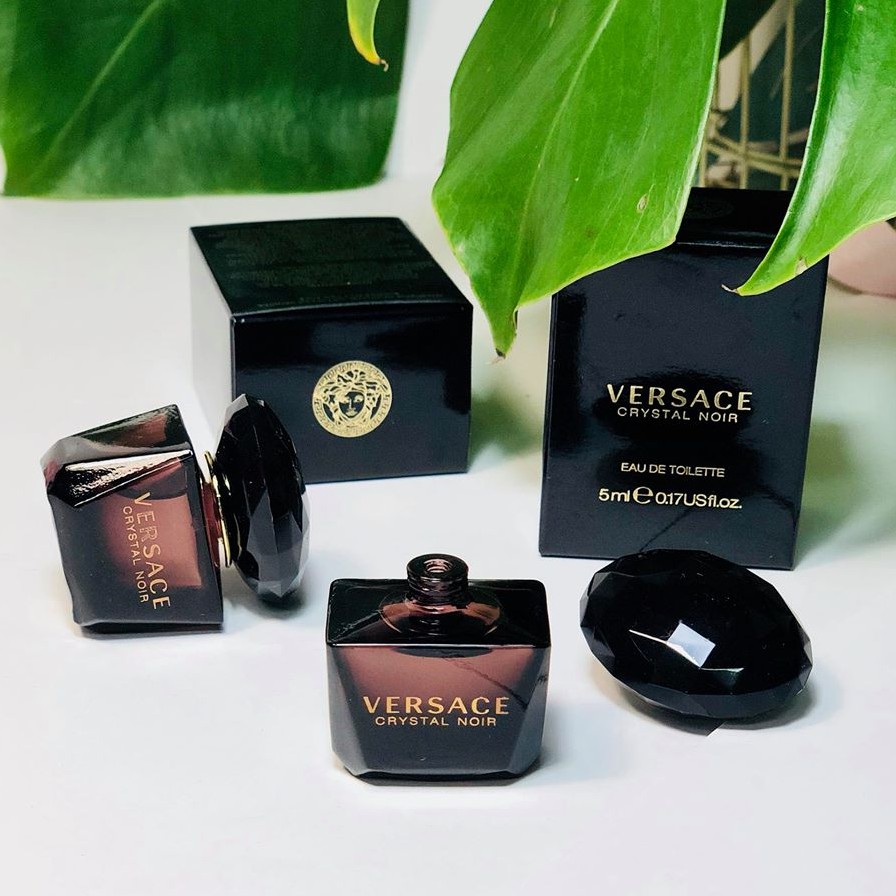 [ mini ] Nước Hoa Nữ Versace Crystal Noir EDT (5ml) Authentic