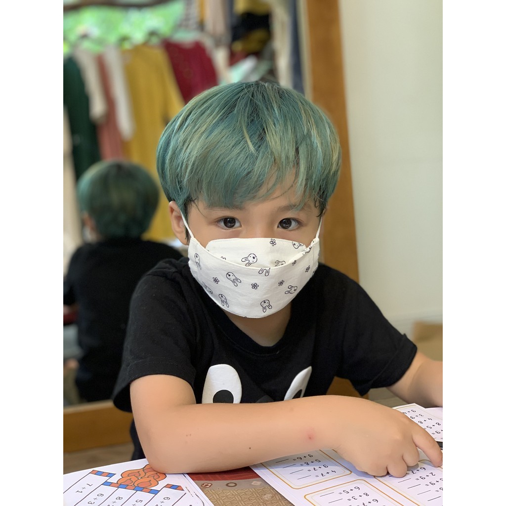 Khẩu trang vải 3 lớp gấp gọn cho bé và người lớn Ramé | BigBuy360 - bigbuy360.vn