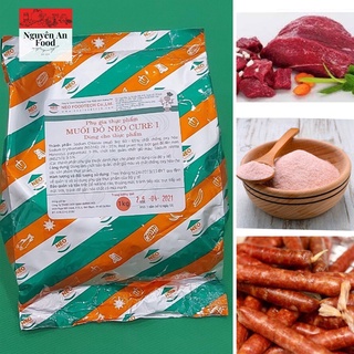 Muối đỏ - muối hồng tạo màu hồng cho sản phẩm thịt, lạp xưởng, giò, chả, nem chua