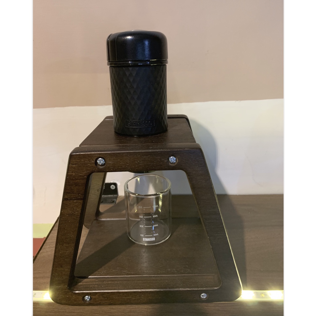 Kệ gỗ cho Dụng cụ cafe Staresso Mini, Basic