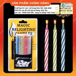nến ảo thuật tự cháy