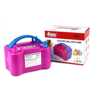 Máy bơm bong bóng sinh nhật, bơm điện. Có 2 chế độ tự động hoặc bán tự động
