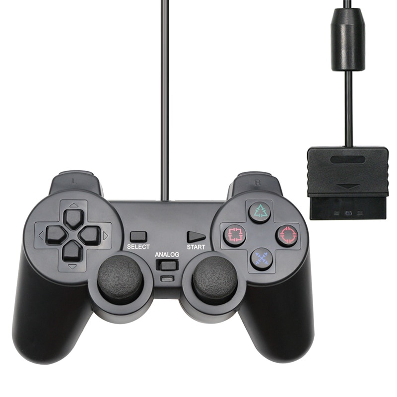 Tay Cầm Điều Khiển Chơi Game Có Dây USB Cho PS2 playstation 2 playstation 2
