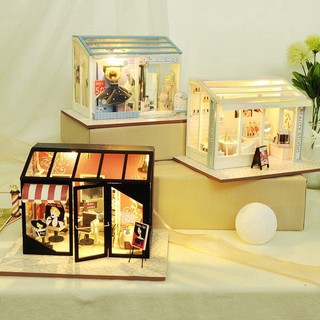 Kèm Keo dán gỗ – Mô hình nhà gỗ búp bê Dollhouse DIY – TD36 TD37 TD38 Store