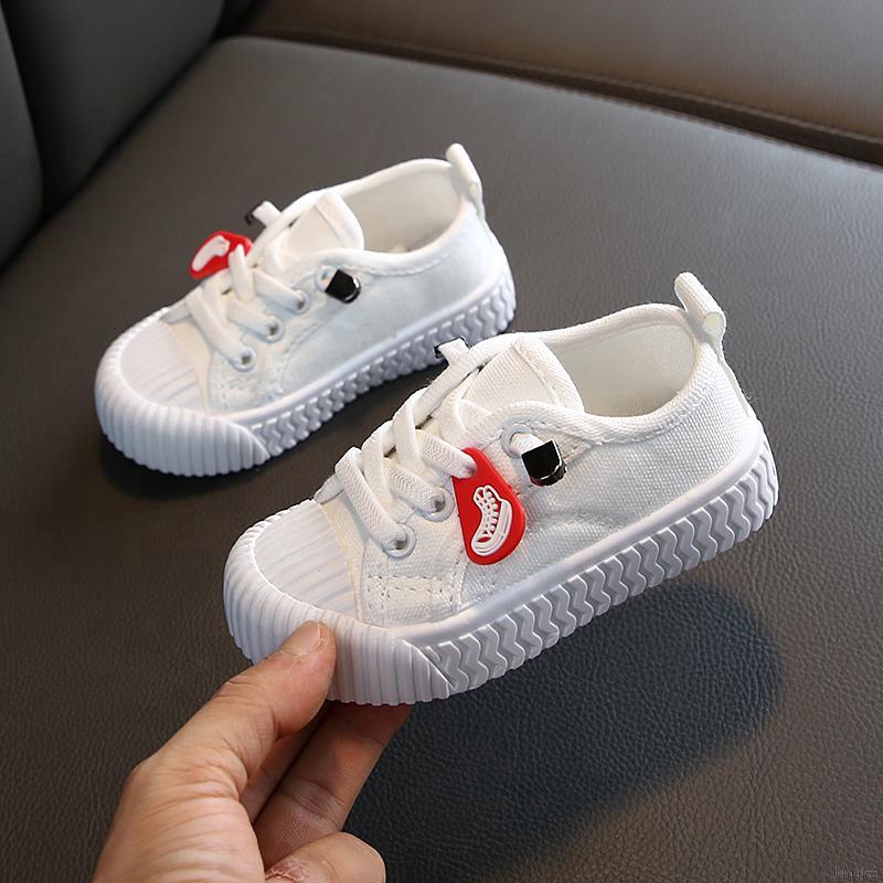 Giày thể thao xinh xắn dành cho bé may từ vải bạt