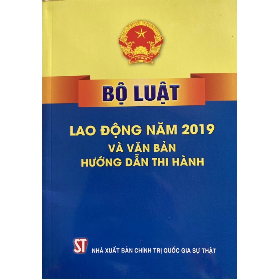 Sách Bộ Luật Lao Động Năm 2019 Và Văn Bản Hướng Dẫn Thi Hành