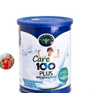 Thực phẩm bổ sung dinh dưỡng Care 100 dành riêng cho trẻ thấp còi,  chậm lớn và ít tăng cân với công thức đặc chế riêng.