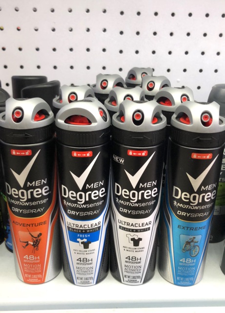 Xịt Khử Mùi Nam Degree MotionSense Antiperspirant Dry Spray 107g | BigBuy360 - bigbuy360.vn