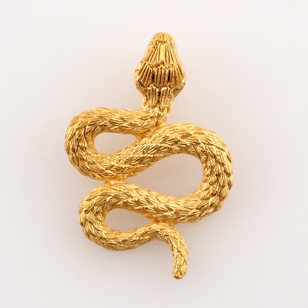 PRIMA Mặt dây chuyền Vàng 24K - BST Serpent - Con Rắn Quyền Lực - 111P1579