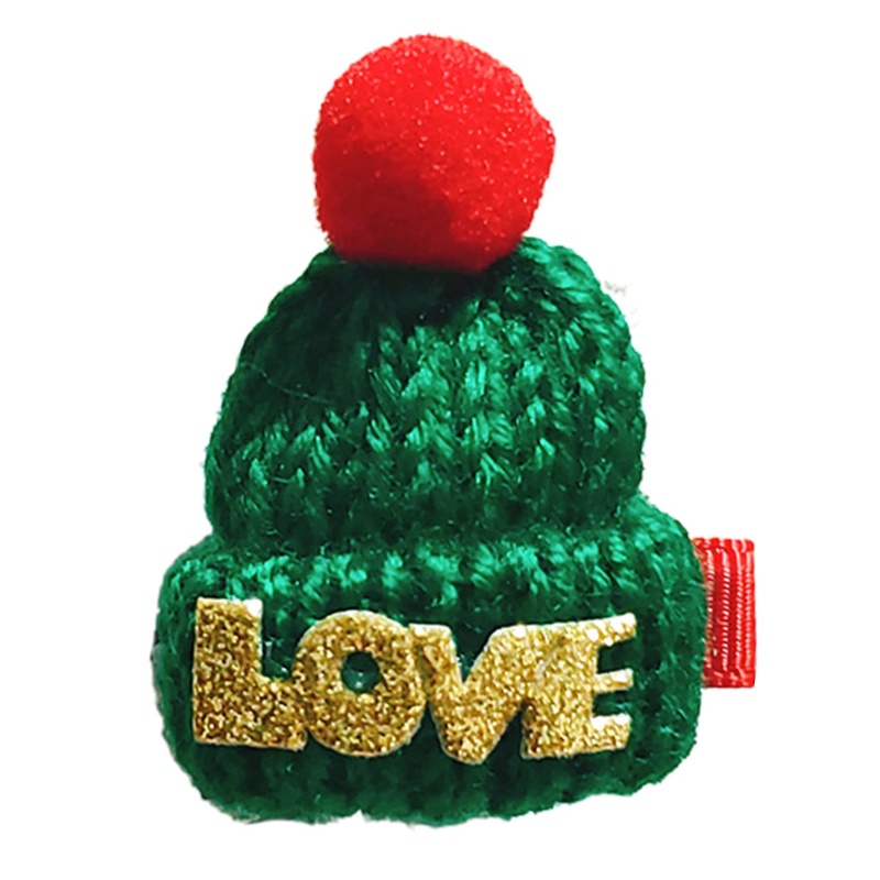 Kẹp Tóc Hình Nón Giáng Sinh Dễ Thương