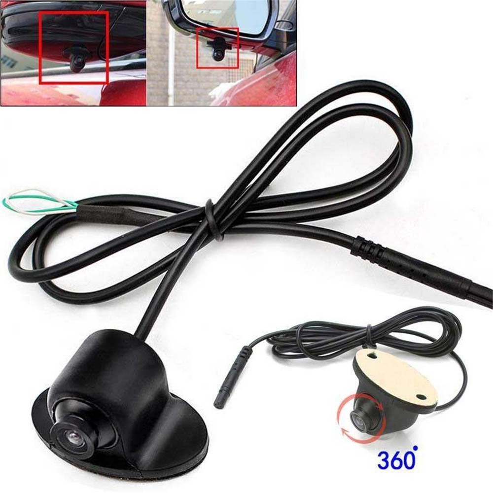 Camera chiếu hậu CCD HD xoay 360 độ chống nước thông dụng cho xe hơi