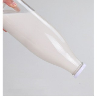 CHAI THỦY TINH ĐỰNG SỮA NẮP SẮT 200ML