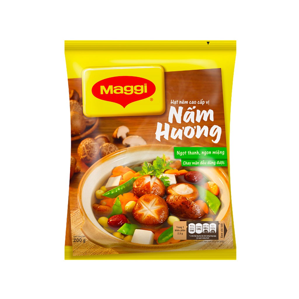 Hạt nêm nấm hương Maggi gói 200g