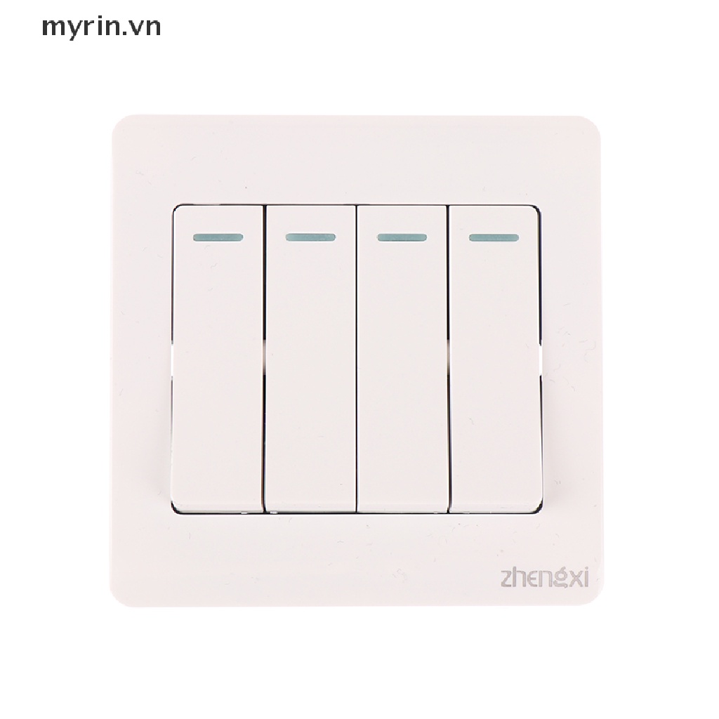 Công Tắc Đèn Gắn Tường 1 / 2 / 3 / 4 Gang 1 Chiều