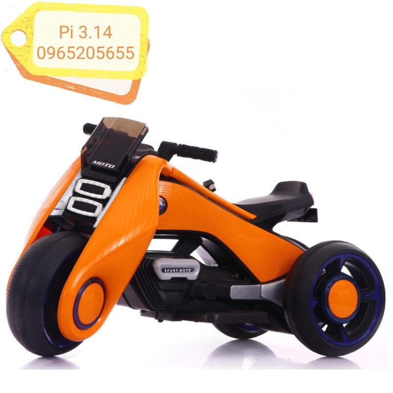 Xe máy điện trẻ em NEXTIOO, xe MOTO điện cho bé nhập chính ngạch loại 1 /Pi 3.14/