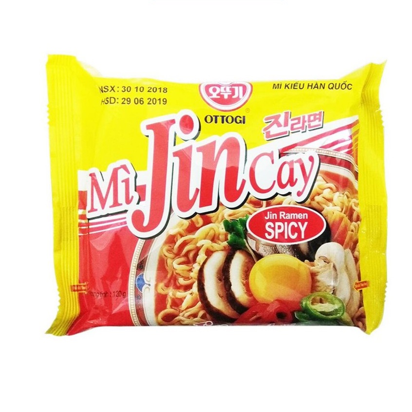 Thùng 20 gói Mì Jin Cay Ottogi 120G