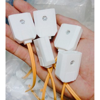 5 Phích Nối Âm Loại Tốt Thi Công Tiện Dụng - Phích Âm - Ổ Cắm Đơn Có Dây Loại Tốt