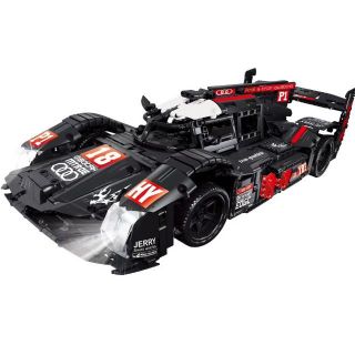 ( Xả hàng)Lego ô tô lắp ráp mô hình xe đua thể thao F1 Audi R18 LMP1 qizhile23011