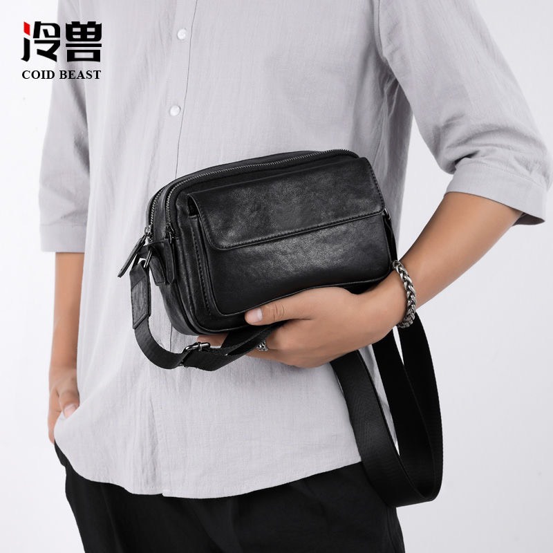 Túi đeo chéo đeo vai da PU phong cách Hàn Quốc trẻ trung