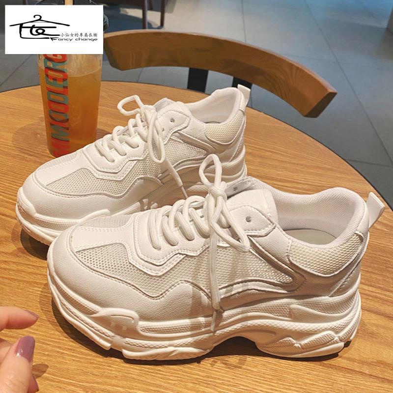 Giày Thể Thao Nhẹ Thoáng Khí Phong Cách Hàn Quốc Thời Trang Thu Đông Hàng Mới Dành Cho Bạn Nữ 2022