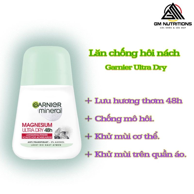Lăn lách  chống hôi lách GANIER MINERAL PHÁP