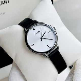Đồng hồ nữ dây da Casio LTP E415GRL 1C
