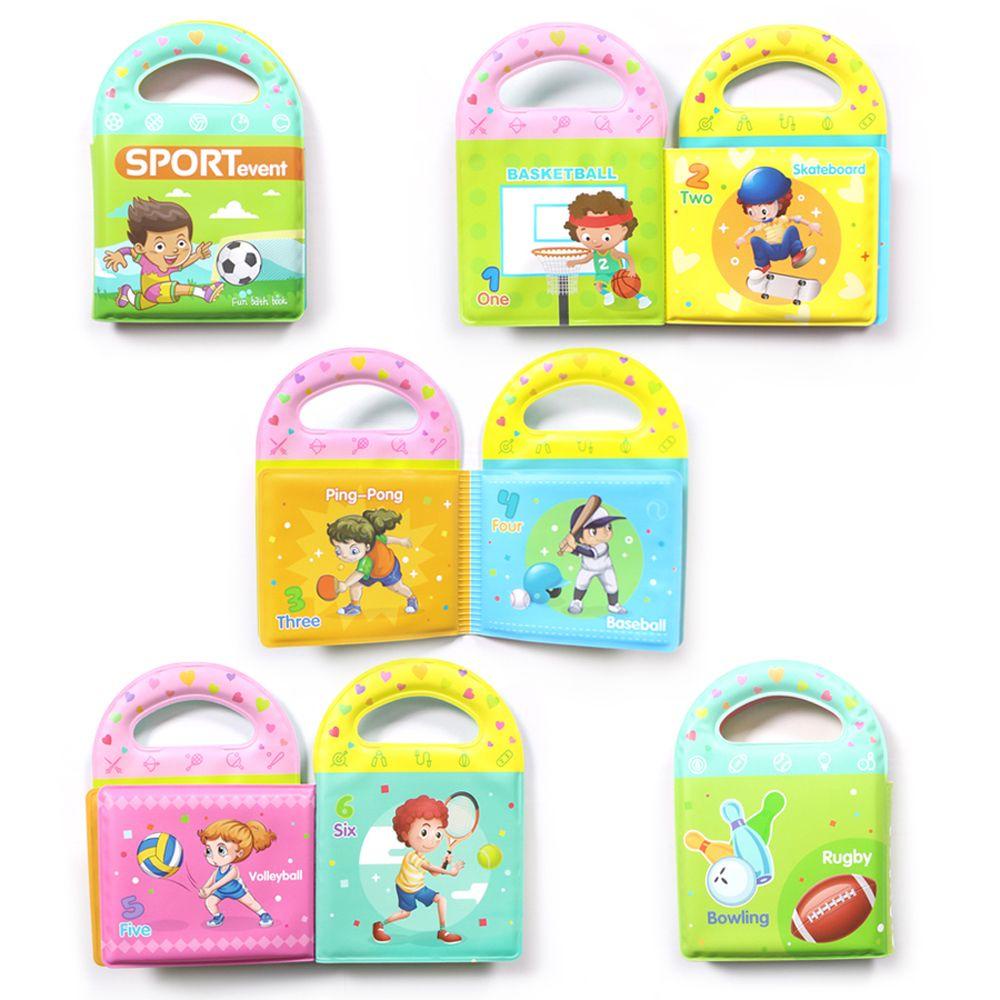 Sách Nổi Bằng EVA Mềm Không Thấm Nước Vui Nhộn Giáo Dục Sớm Cho Bé AUGUSTINE Bath Books