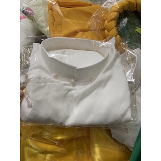 áo ngũ thân lót trong màu trắng