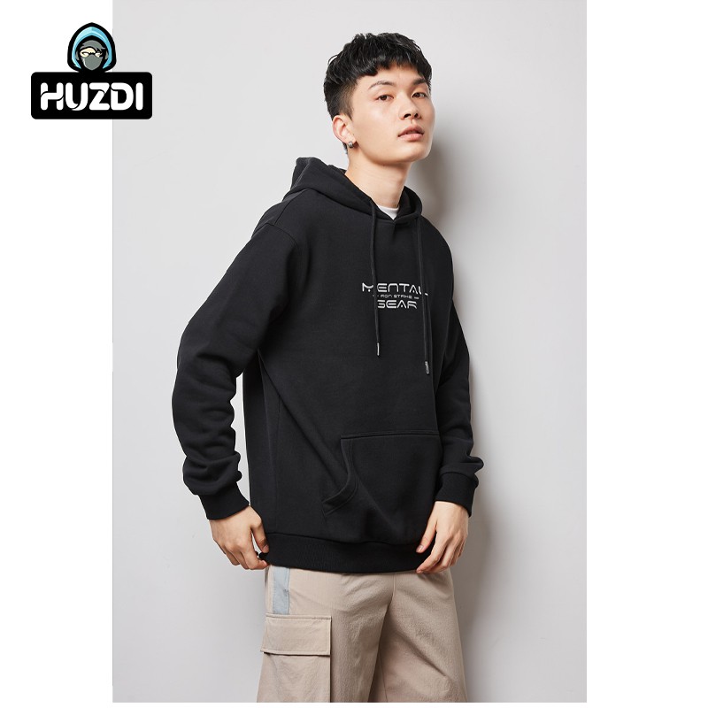 Áo Hoodie Nam Nữ Unisex HUZDI - Phong Cách Hàn Quốc Cá Tính, Chất Nỉ Cào Bông Dày Ấm - Mã HOD022 | BigBuy360 - bigbuy360.vn