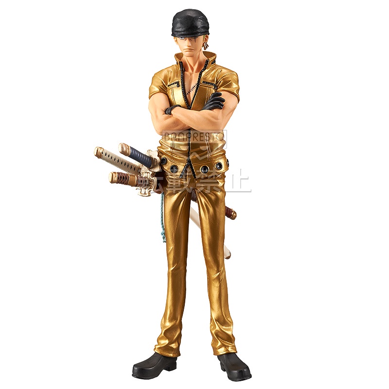 Mô hình Chính Hãng One piece - ZORO - DXF - ONE PIECE FILM GOLD ver SPECIAL - The Grandline Men