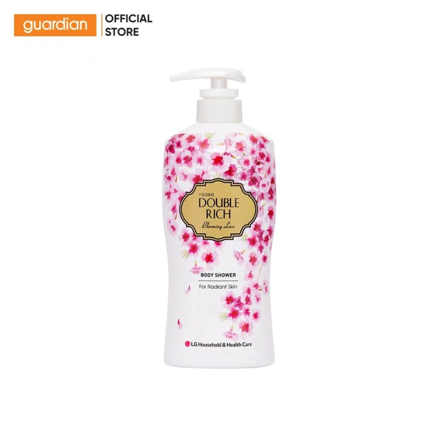 Sữa Tắm Double Rich Blooming Love Dưỡng Sáng Da Hương Hoa Anh Đào 550G