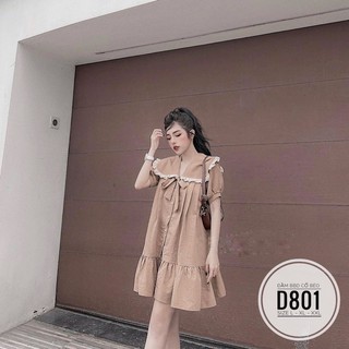 Bigsize Đầm BBD bèo D801