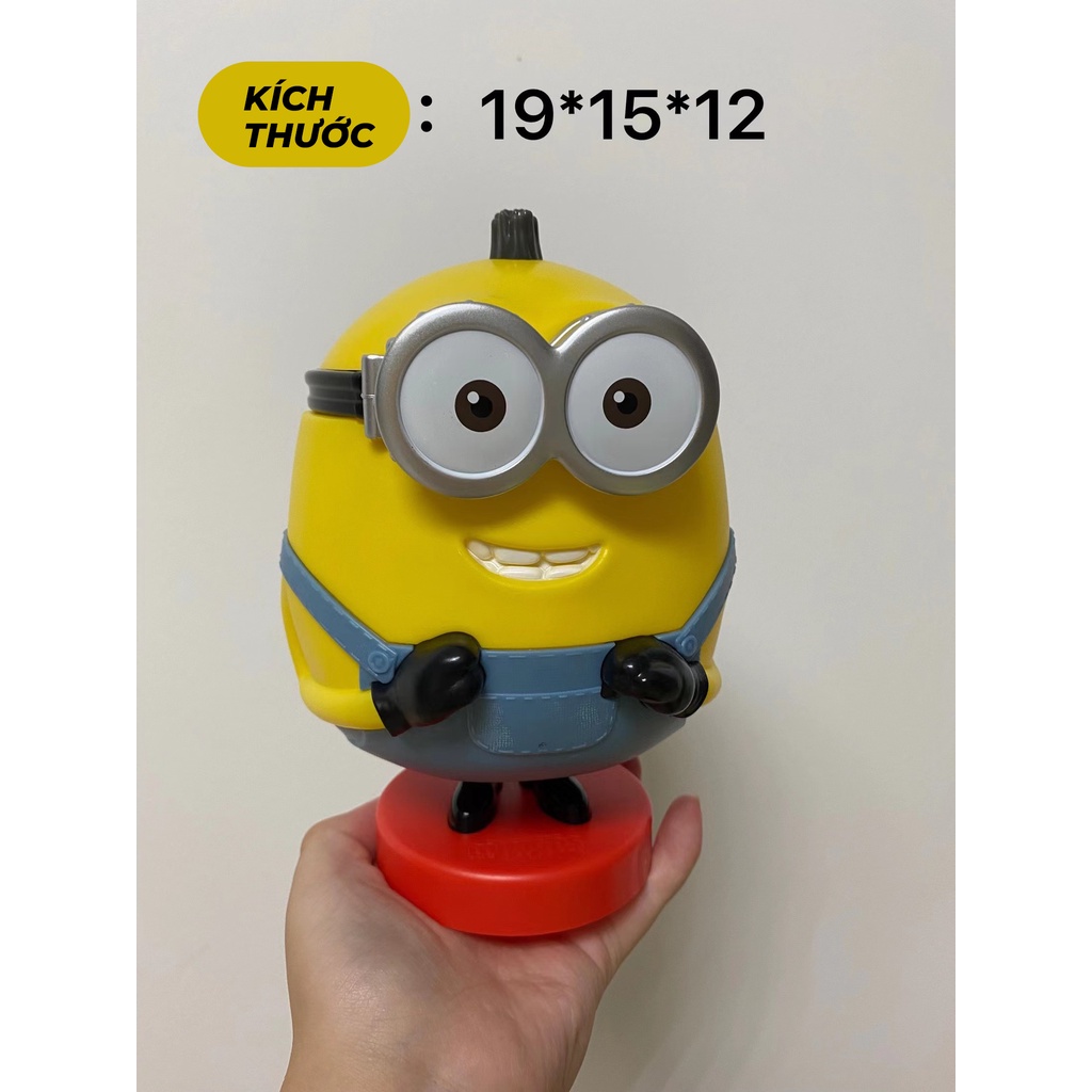 Minion - Minions đồ chơi, mô hình minion, hộp đựng bắp minion, Ly nước minion, mô hình trang trí Minion cực dễ thương,
