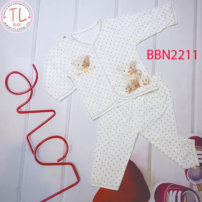Thời trang trẻ em - Bộ áo quần dài cho bé hình gấu cổ tròn - Quần áo bé trai - Bộ bé trai - Quần áo bé gái - Bộ bé gái
