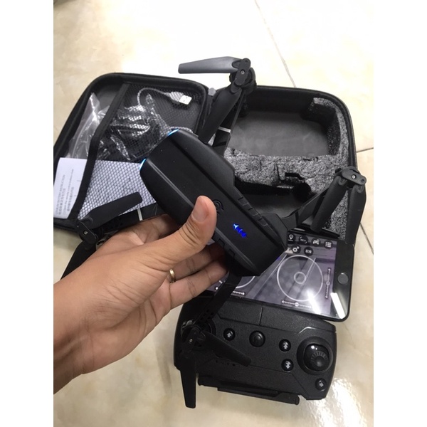 FLYCAM- Drone tích hợp camera 4k quay phim chụp ảnh -bay lâu- APP điều khiển wifi hỗ trợ andoid ios