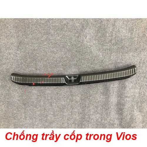 Ốp Chống Trầy Cốp Titan Xe Toyota Vios 2019-2022 tặng keo trợ dính