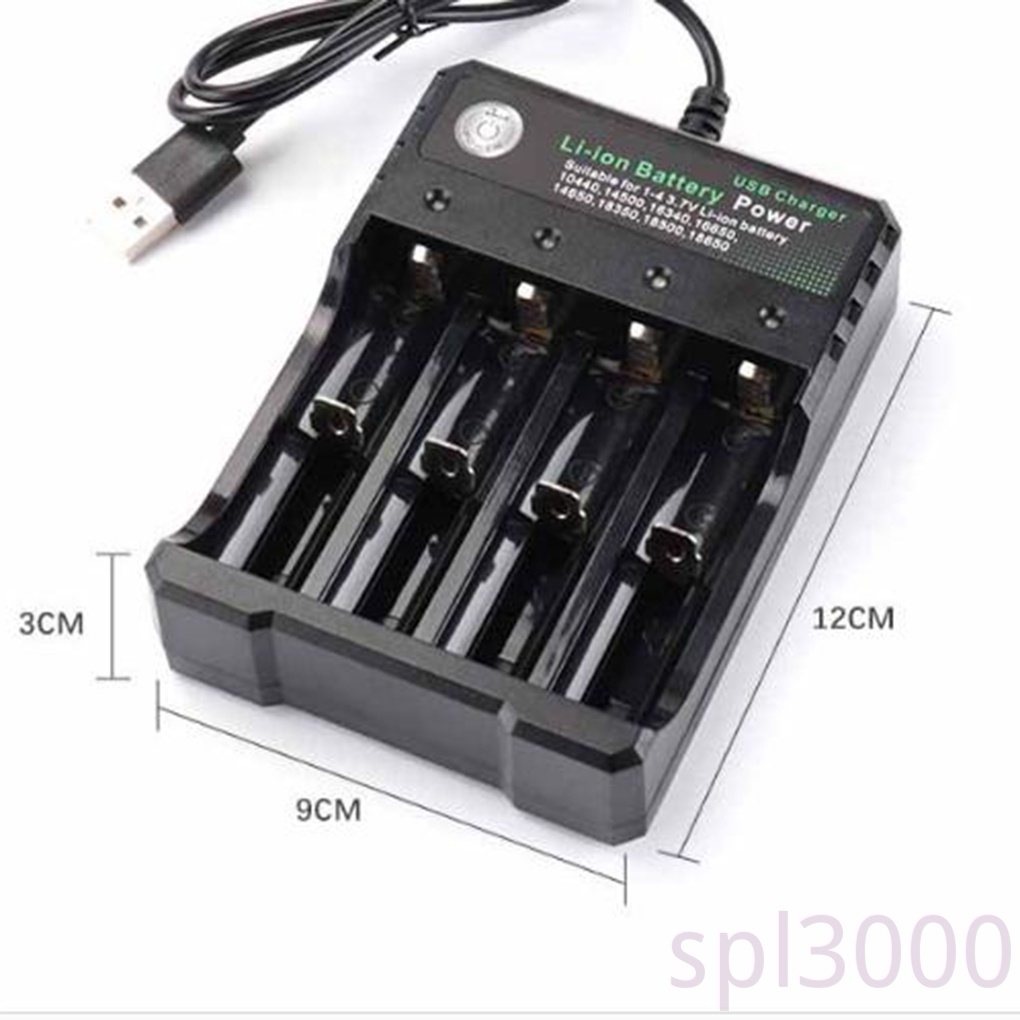 Bộ Sạc Pin Lithium-Ion 18650 4 Ngăn
