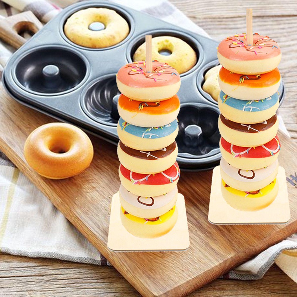 Giá Đỡ Hình Bánh Donut Dùng Trang Trí Đám Cưới / Tiệc Mừng Em Bé