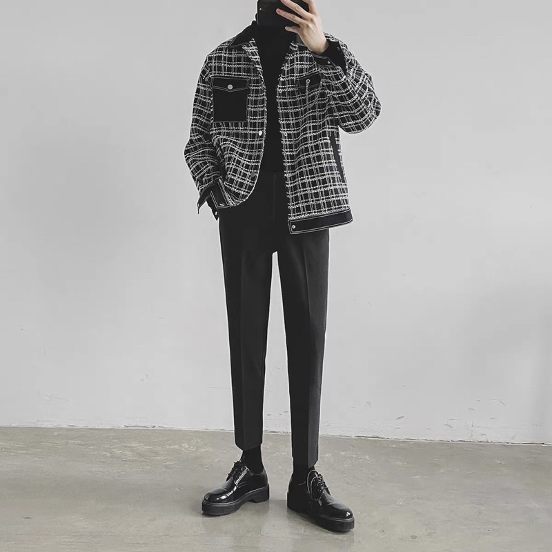 ÁO KHOÁC DẠ TWEED NAM |TAHISHOP|