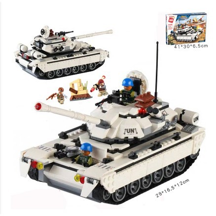 Đồ chơi lắp ráp Xe Tải, Xe Tăng, Tàu chiến - Xếp hình Lego thông minh Enlighten 3205