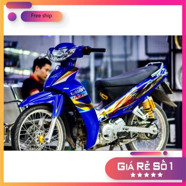 Tem xe sirius Xanh Crom cao cấp