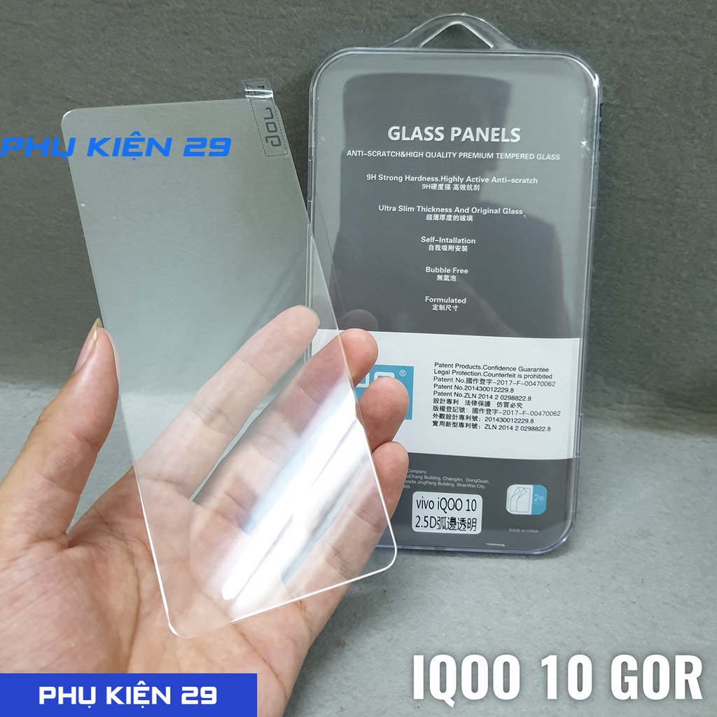 Kính cường lực cao cấp chống bám vân tay GOR