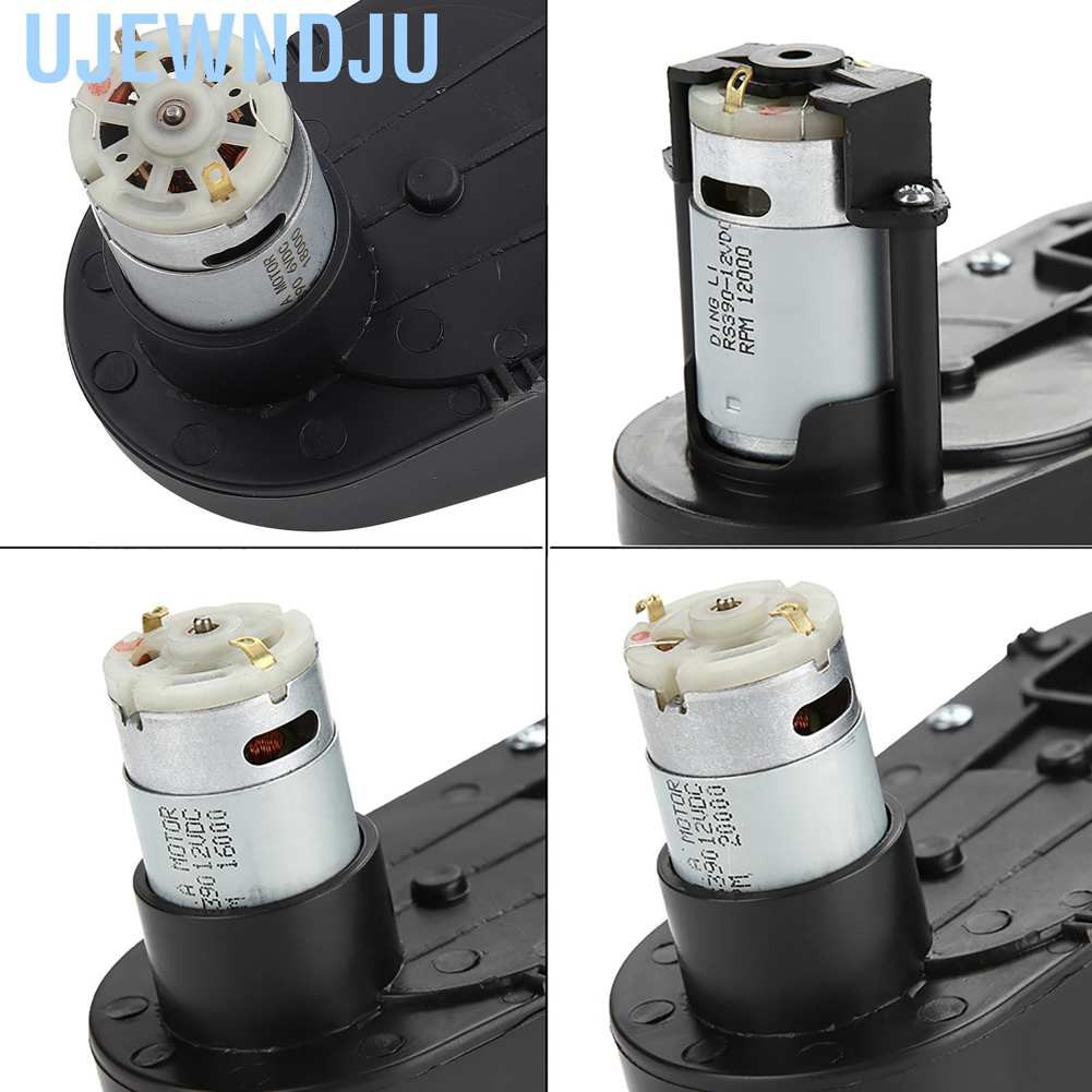 Ujewndju RS390 Electric Motor Gearbox 6V/12V 12000-20000RPM for Kids Car Toy