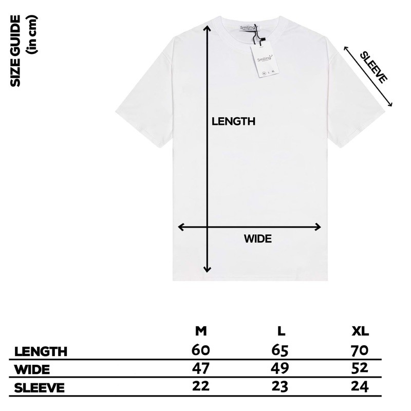 Combo 6 áo thun Unisex Smiling (6 mẫu tự chọn) | BigBuy360 - bigbuy360.vn