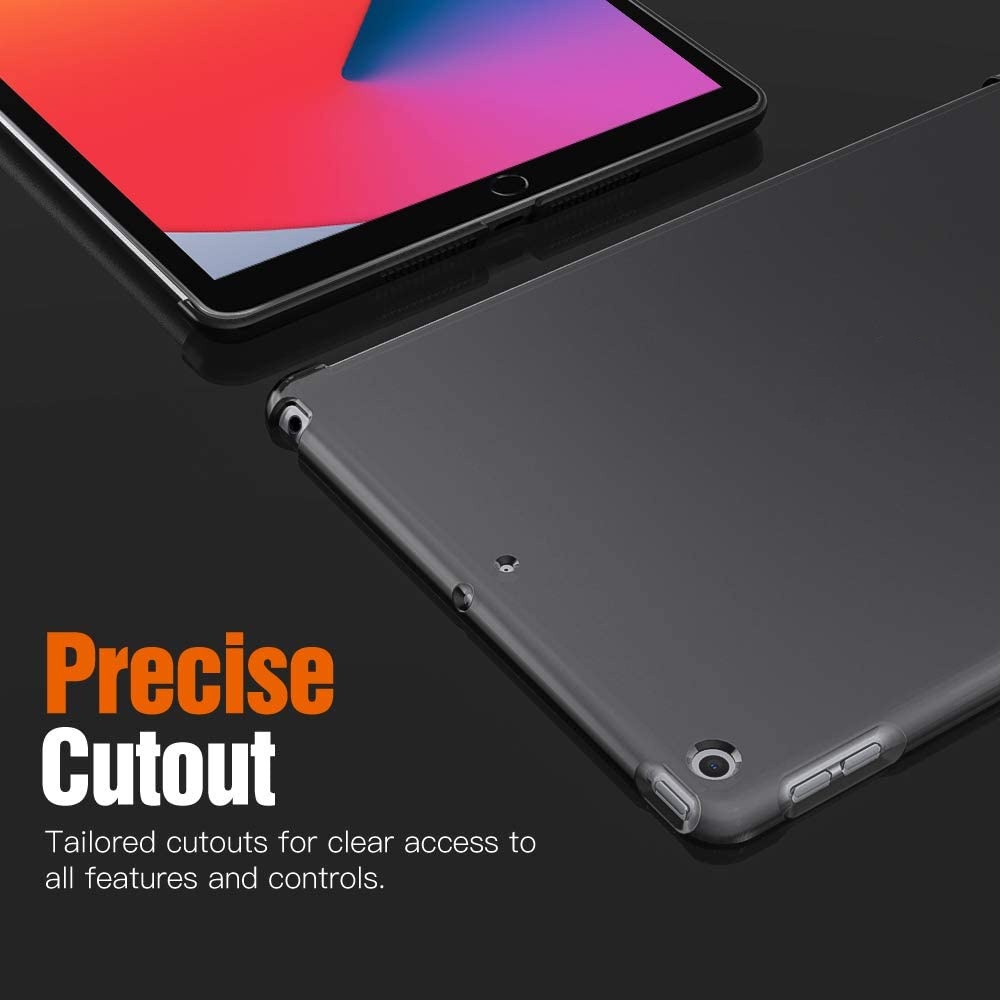 Ốp Máy Tính Bảng Nhựa Cứng Mỏng Nhám Trong Suốt Cho iPad 9th Gen 2021 / iPad 8th Gen 2020 / iPad 7th Gen 2019