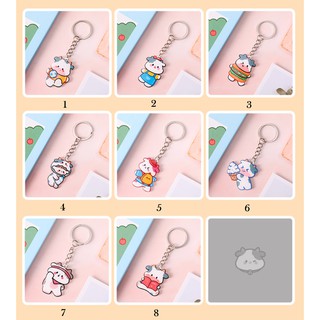 Móc Khóa Bò Sữa Cute