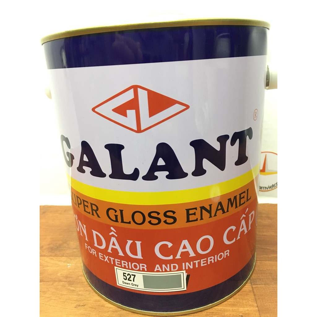 Sơn dầu Galant màu xám 527 _ lon 3L